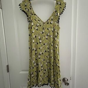 RARE Uncle Frank crane print dress